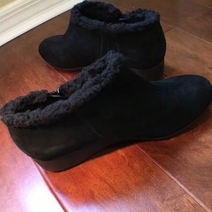 Cole Haan Grand OS Suede Faux Fur Winter Boot 10B